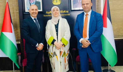 H.E. Dr. Laila Ghannam, Governor of Ramallah and Al-Bireh, Receives ARMT Management