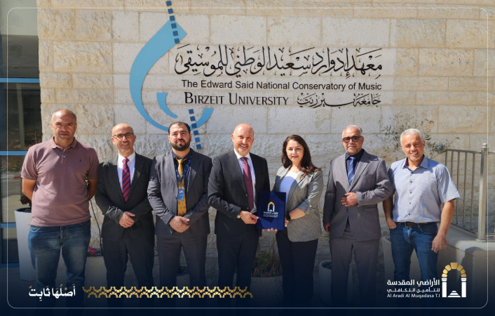 ARMT and the Edward Said National Conservatory of Music sign an agreement to provide insurance services.